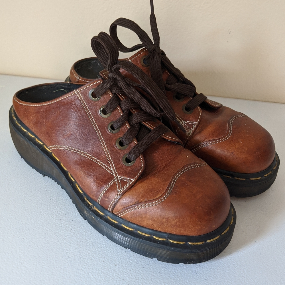 Vintage Dr Doc Martens Slip On Oxfords UK 7 / US 9